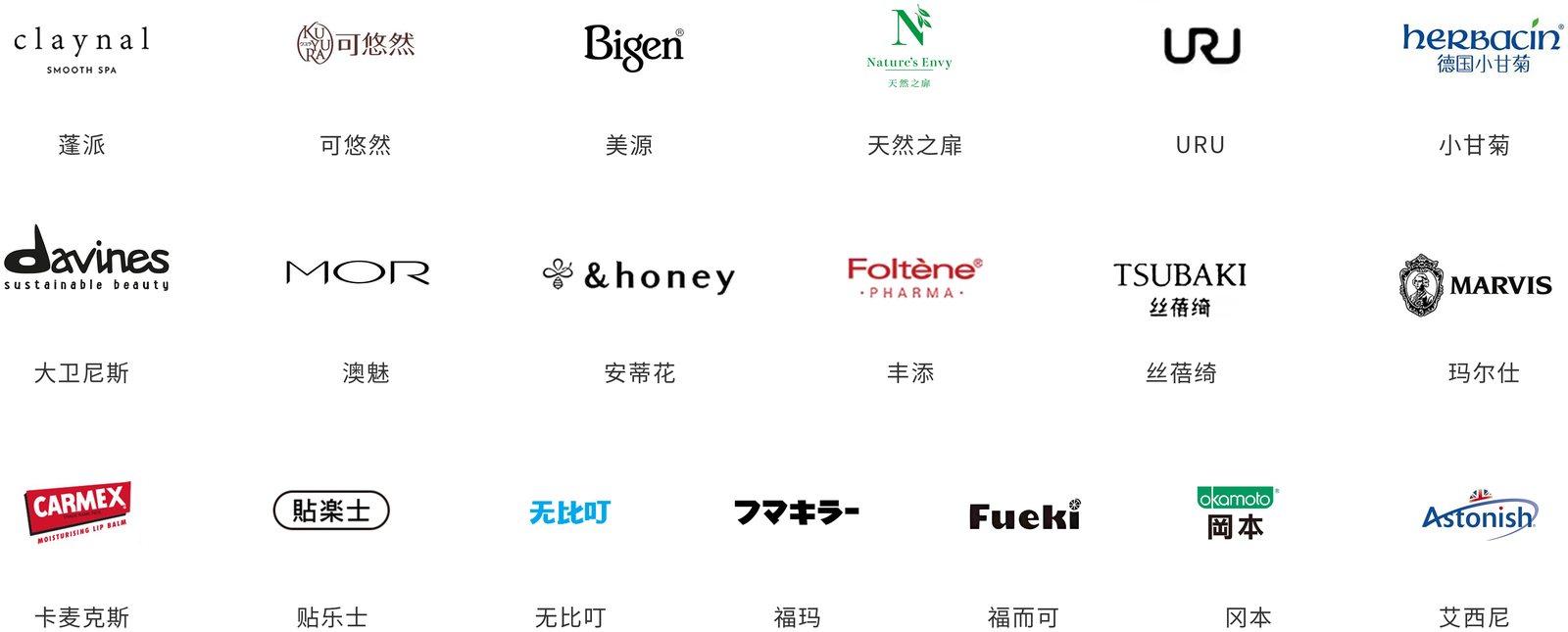 进口专业洗护品牌墙